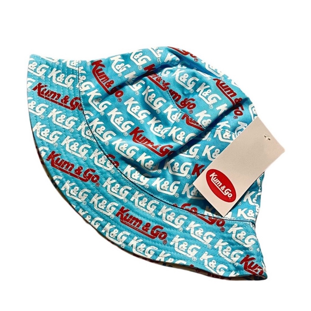 Kum & Go Reversible Bucket Hat One Size Adult | Y2K Streetwear Gas Station